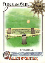 2023 Topps Allen & Ginter Fun in the Sun #FITS-1 Spikeball