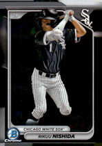 2024 Bowman Chrome Prospects #BCP-188 Rikuu Nishida