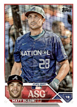 2023 Topps Update 2023 All-Star Game #ASG-26 Matt Olson