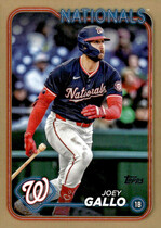 2024 Topps Update Gold #US136 Joey Gallo