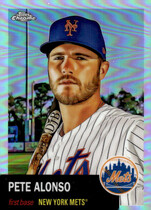 2022 Topps Chrome Platinum Anniversary Refractor #375 Pete Alonso