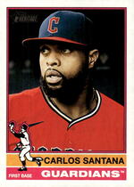 2025 Topps Heritage #233 Carlos Santana