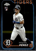 2024 Topps Chrome Update #USC167 Wenceel Perez