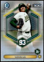 2026 Bowman Chrome Bowman Scouts Top 100 #BTP-93 Wei-En Lin