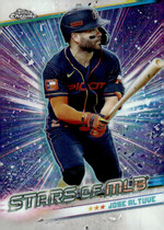 2024 Topps Chrome Stars of MLB Series 2 #CSMLB-40 Jose Altuve