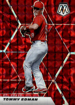 2021 Panini Mosaic Reactive Red #150 Tommy Edman