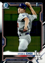 2021 Bowman Chrome Prospects #BCP-130 Hyun-Il Choi