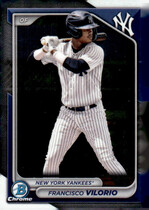 2024 Bowman Chrome Draft #BDC-107 Francisco Vilorio