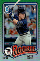 2024 Bowman Chrome Rookie of the Year Favorites #ROY-10 Curtis Mead