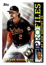 2026 Topps Topps Profiles #TP-4 Gunnar Henderson
