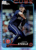 2024 Topps Chrome Prism Refractor #258 Justin Steele