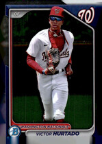 2024 Bowman Chrome Draft #BDC-168 Victor Hurtado