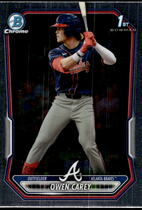 2026 Bowman Chrome Prospects #BCP-69 Owen Carey
