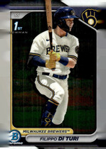 2024 Bowman Chrome Prospects #BCP-101 Filippo Di Turi