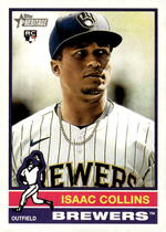 2025 Topps Heritage #78 Isaac Collins