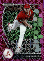 2021 Panini Prizm Draft Picks Pink Velocity Prizm #PDP99 Kevin Kopps