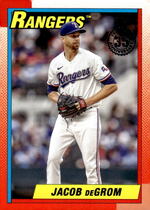 2025 Topps 1990 Topps Series 2 #90B2-33 Jacob Degrom