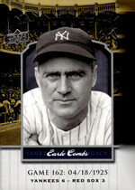 2008 Upper Deck Yankee Stadium Legacy Collection 1-500 #162 Earle Combs