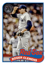 2024 Topps Update 1989 Topps #89US-19 Roger Clemens