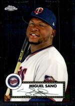 2021 Topps Chrome Platinum Anniversary #222 Miguel Sano