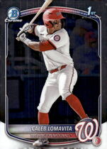 2025 Bowman Chrome Prospects #BCP-120 Caleb Lomavita