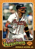 2024 Topps Heritage New Age Performers #NAP-10 Ronald Acuna Jr.