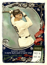 2023 Topps Allen & Ginter Spotless Spans #SS-1 Aaron Judge