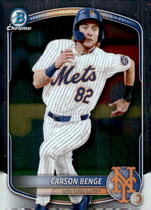 2025 Bowman Chrome Prospects #BCP-108 Carson Benge