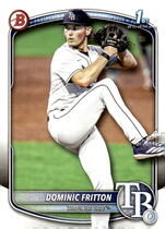 2025 Bowman Draft #BD-189 Dominic Fritton