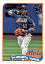 2024 Topps 1989 Topps #89B-22 Francisco Lindor