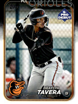 2024 Topps Pro Debut #PD-161 Braylin Tavera