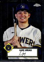 2021 Topps Chrome Platinum Anniversary #471 Luis Urias