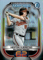 2021 Bowman Chrome Scouts Top 100 #BTP-62 Heston Kjerstad