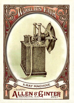 2017 Topps Allen & Ginter Worlds Fair #WF-2 X-Ray Machine