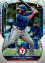 2023 Bowman Chrome Mega Box Prospects (Mojo Refractor) #BCP-59 Gleider Figuereo