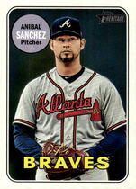 2018 Topps Heritage High Number #639 Anibal Sanchez