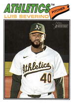 2026 Topps Heritage #206 Luis Severino