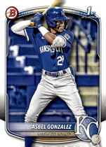 2025 Bowman Prospects #BP-4 Asbel Gonzalez