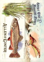 2017 Topps Allen & Ginter Sport Fish and Fishing Lures #SFL-7 Trout