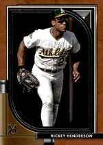 2021 Topps Museum Collection Copper #43 Rickey Henderson