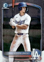 2025 Bowman Chrome Prospects #BCP-137 Kellon Lindsey