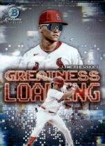 2025 Bowman Chrome Greatness Loading #GL-17 Jj Wetherholt