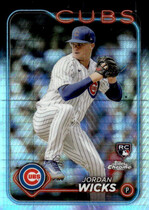 2024 Topps Chrome Prism Refractor #67 Jordan Wicks