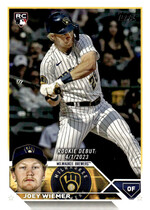 2023 Topps Update #US316 Joey Wiemer