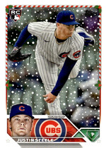 2023 Topps Holiday #H191 Justin Steele