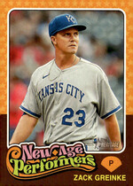 2024 Topps Heritage New Age Performers #NAP-5 Zack Greinke