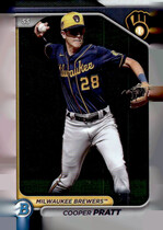 2024 Bowman Chrome Draft #BDC-84 Cooper Pratt