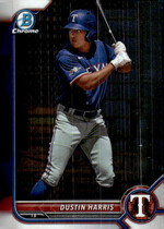 2022 Bowman Chrome Draft #BDC-41 Dustin Harris