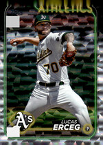 2024 Topps Update Silver Crackle Foil (Super Box Exclusive) #US93 Lucas Erceg