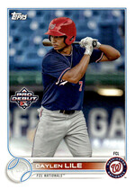 2022 Topps Pro Debut #PD-118 Daylen Lile